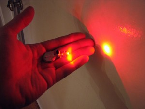 Détecteur d'obscurité LED :  Fonctionnement