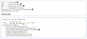 Led Calculateur Multiple