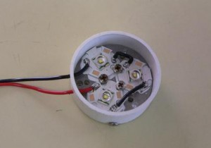 Montage des Leds Cree sur le support Circulaire Montage des Leds Cree sur le support Circulaire